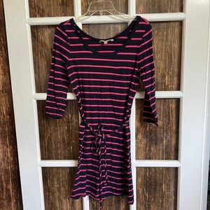 ✨Banana Republic Purple and Pink T-Shirt Dress